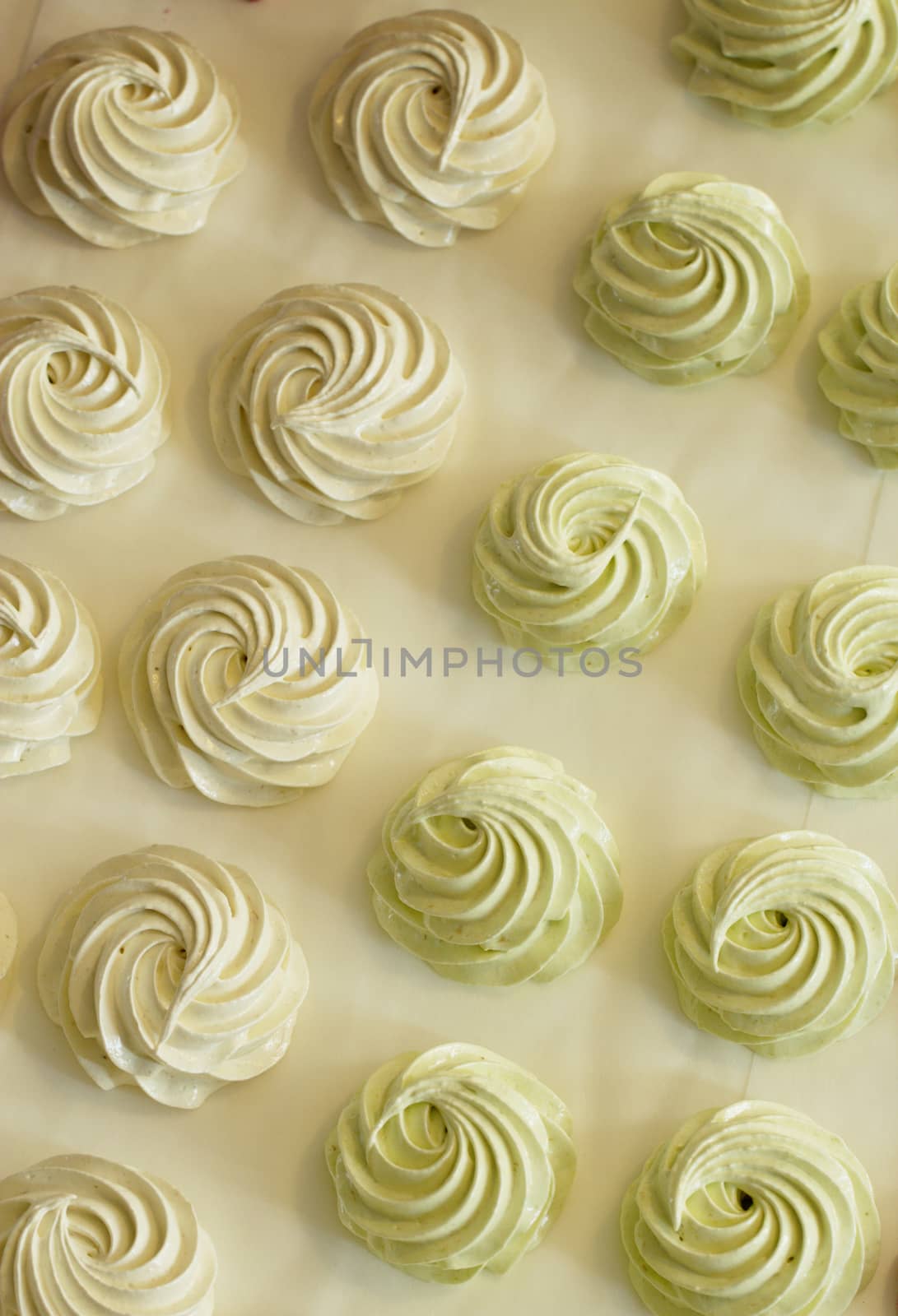 Delicious homemade sweetmarshmallow  on a white background. by kate_ovcharenko