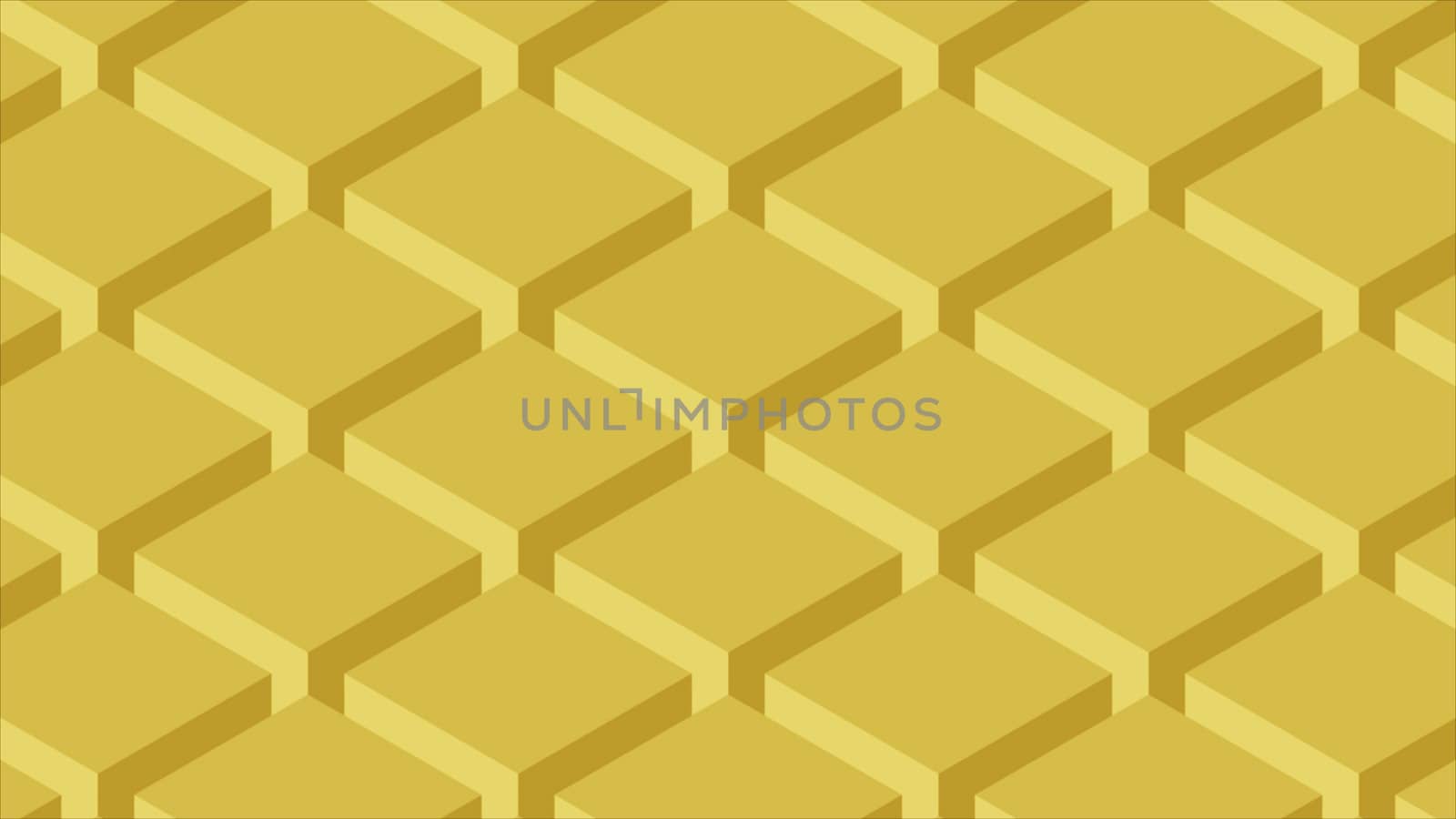 Abstract geometric background of geometric cubes. 3d rendering