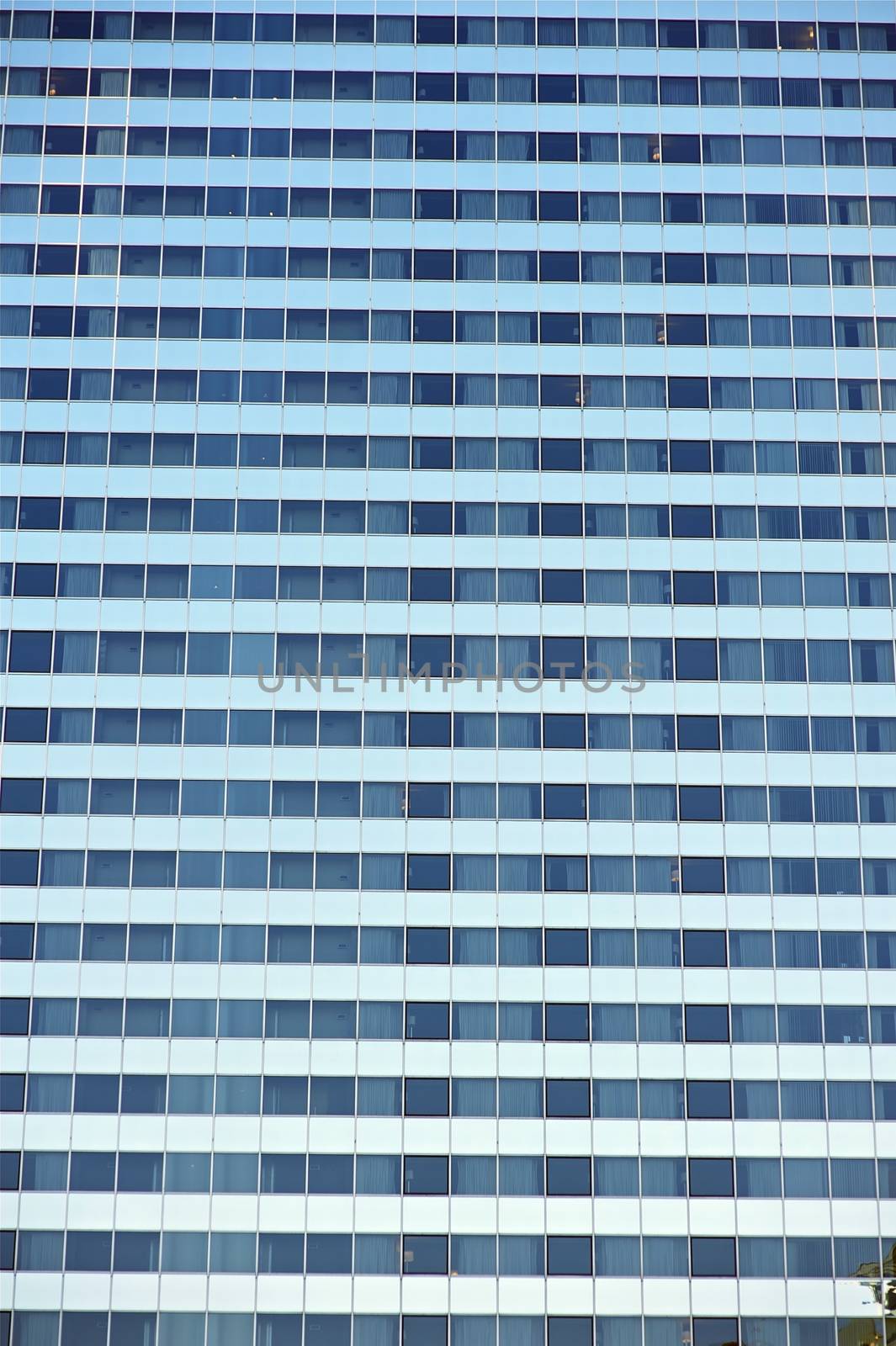 Wall of Windows Vertical Photography. Modern Glassy Skyscraper. Windows Pattern - Background