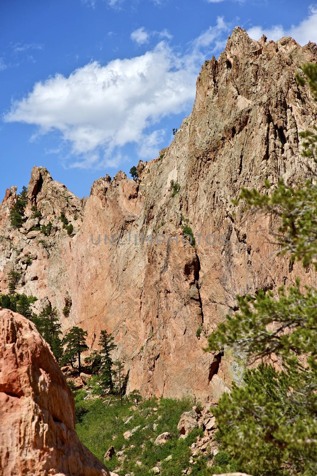 Garden of the Gods, Colorado Springs, Colorado, USA. Popular Colorado Destination. Rocky Mountains.