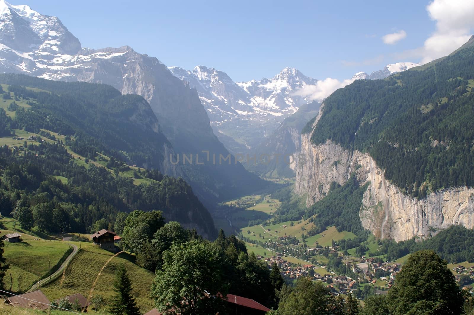 Jungfrau Mountains. Germany Alps - Europe.
