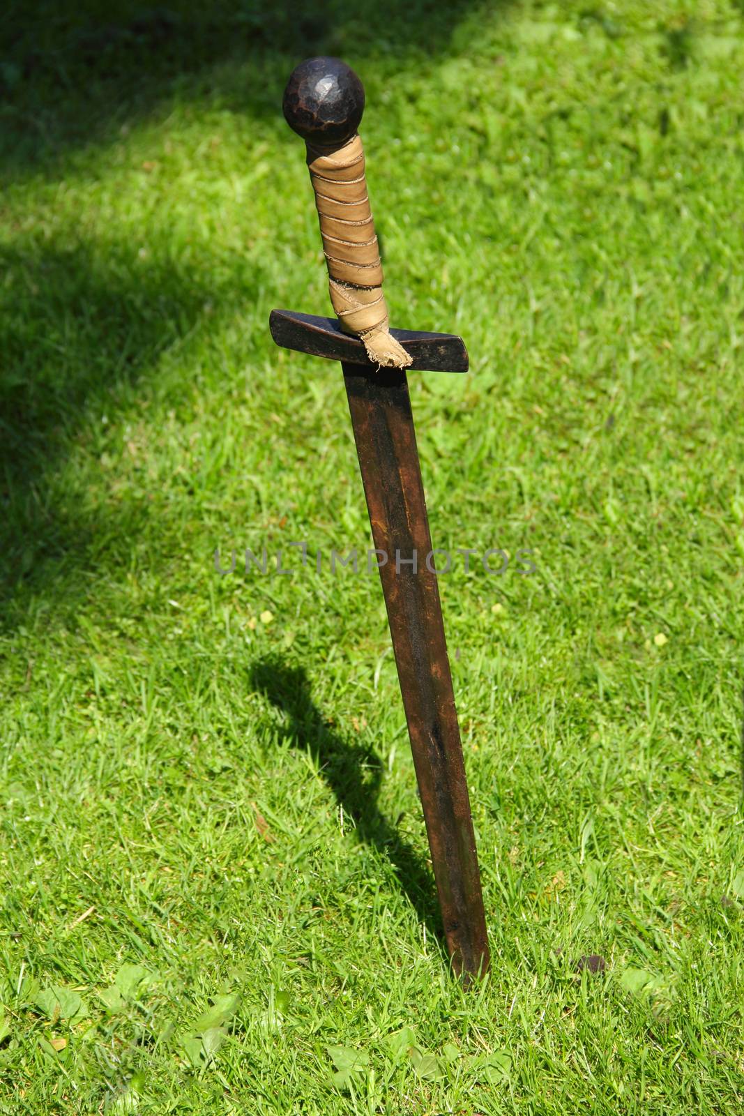 Old rusty sword by destillat