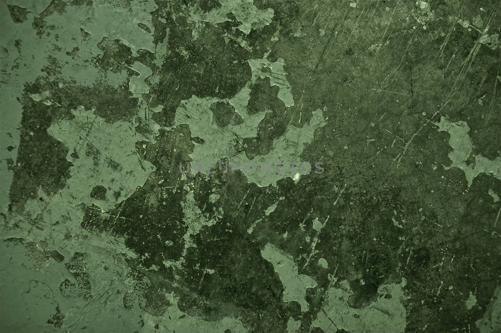 Green Texture. Damaged Concrete Texture - Background.