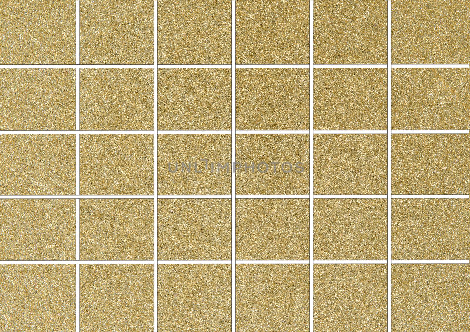 Gold Tiles. Seamless Tileable Texture.