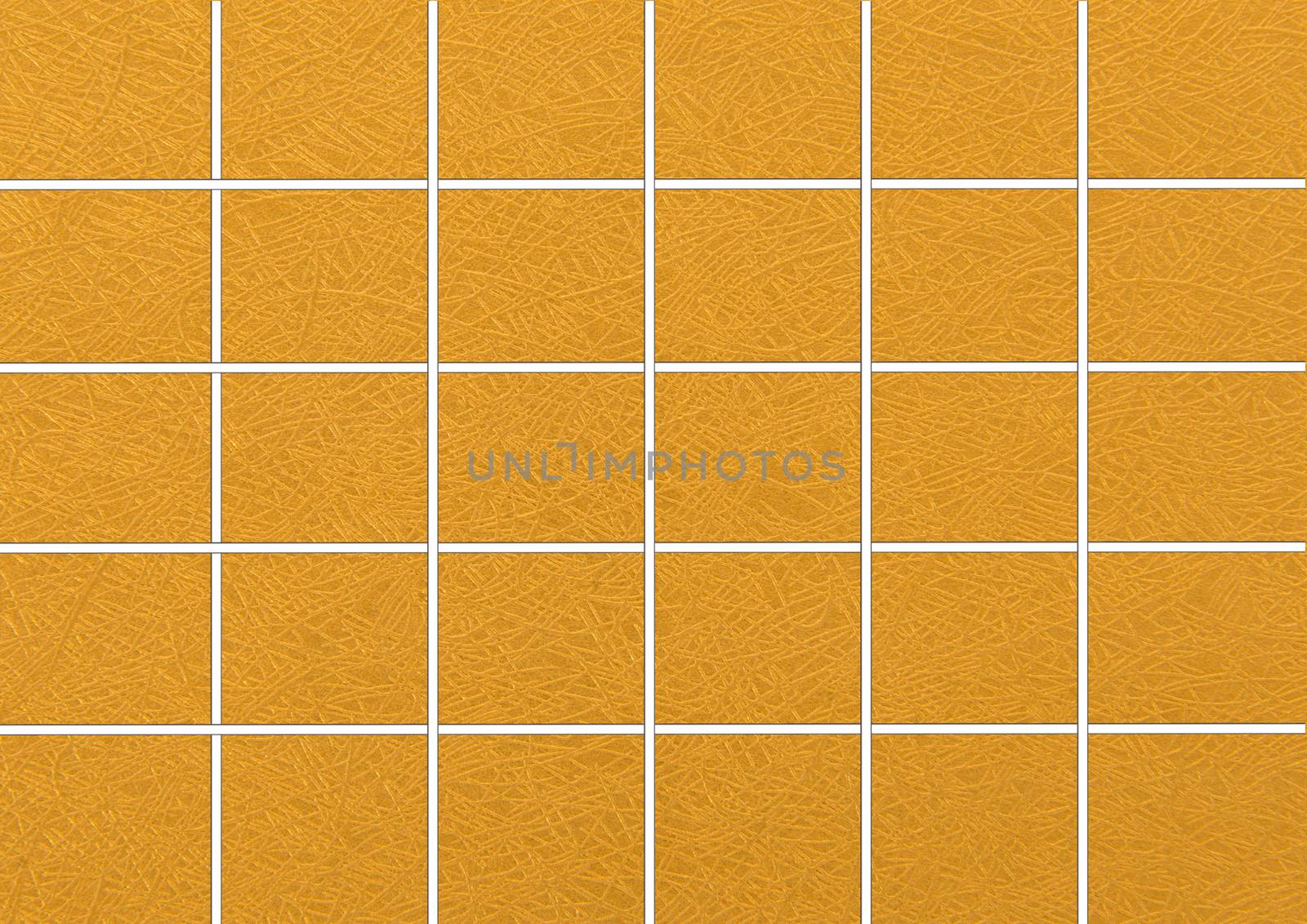Gold Tiles. Seamless Tileable Texture.