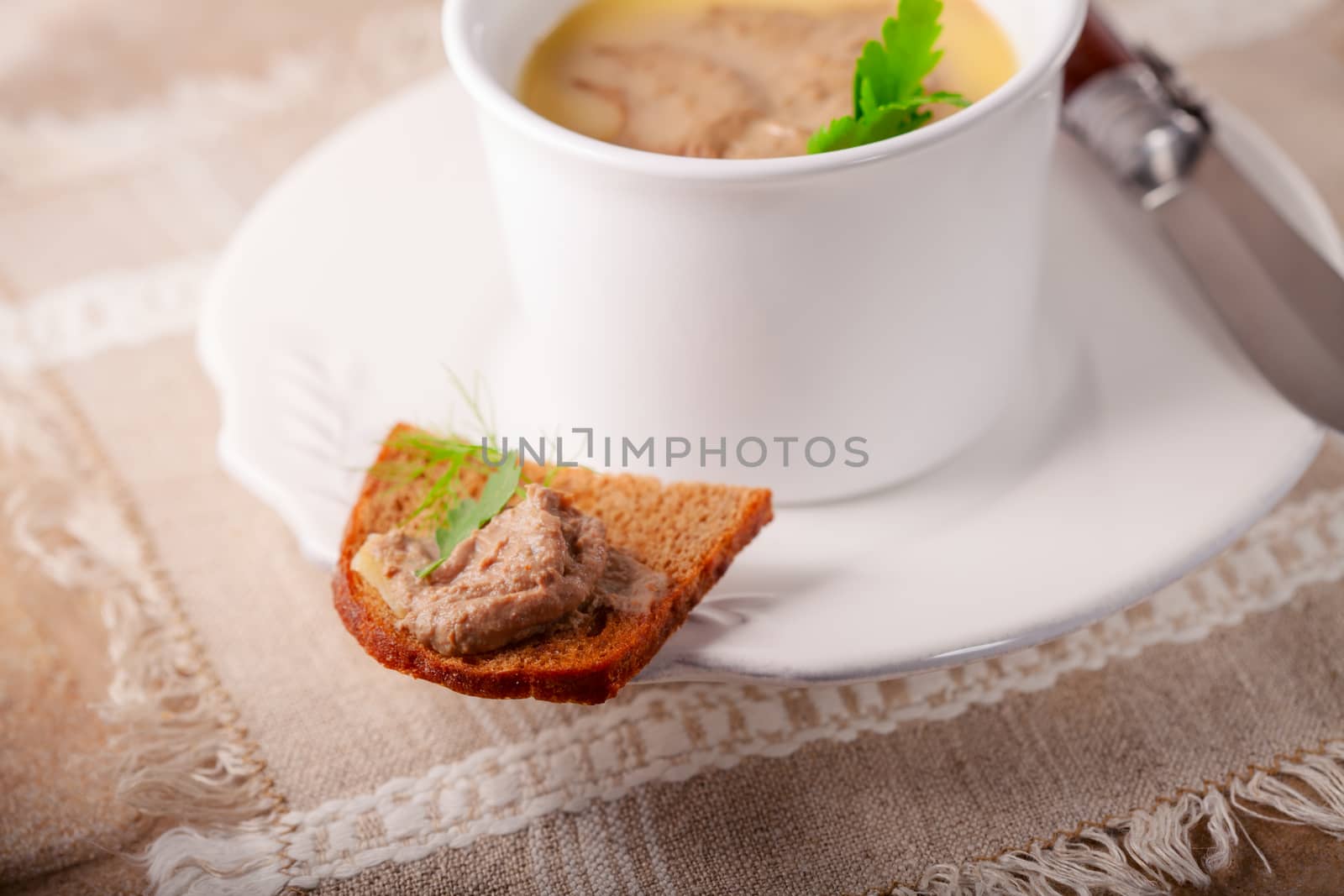 Home made chicken liver pate by supercat67