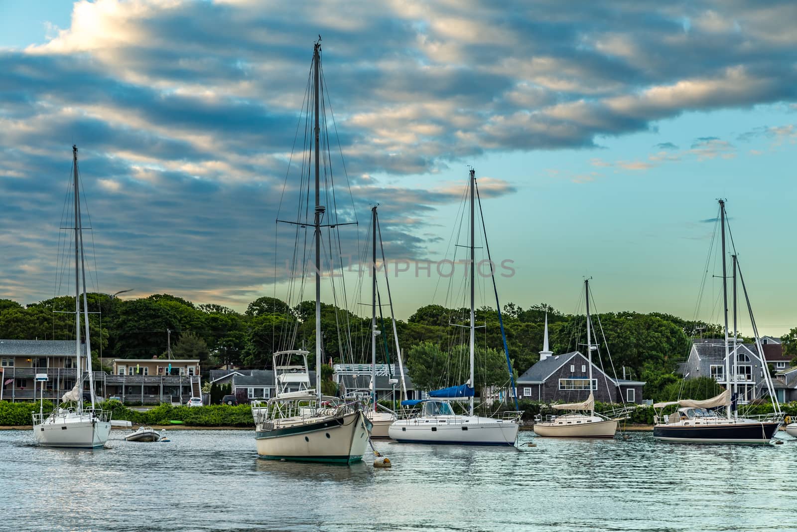 Falmouth Harbor is located on the south side of Cape Cod halfway between Newport, RI and Nantucket Island.