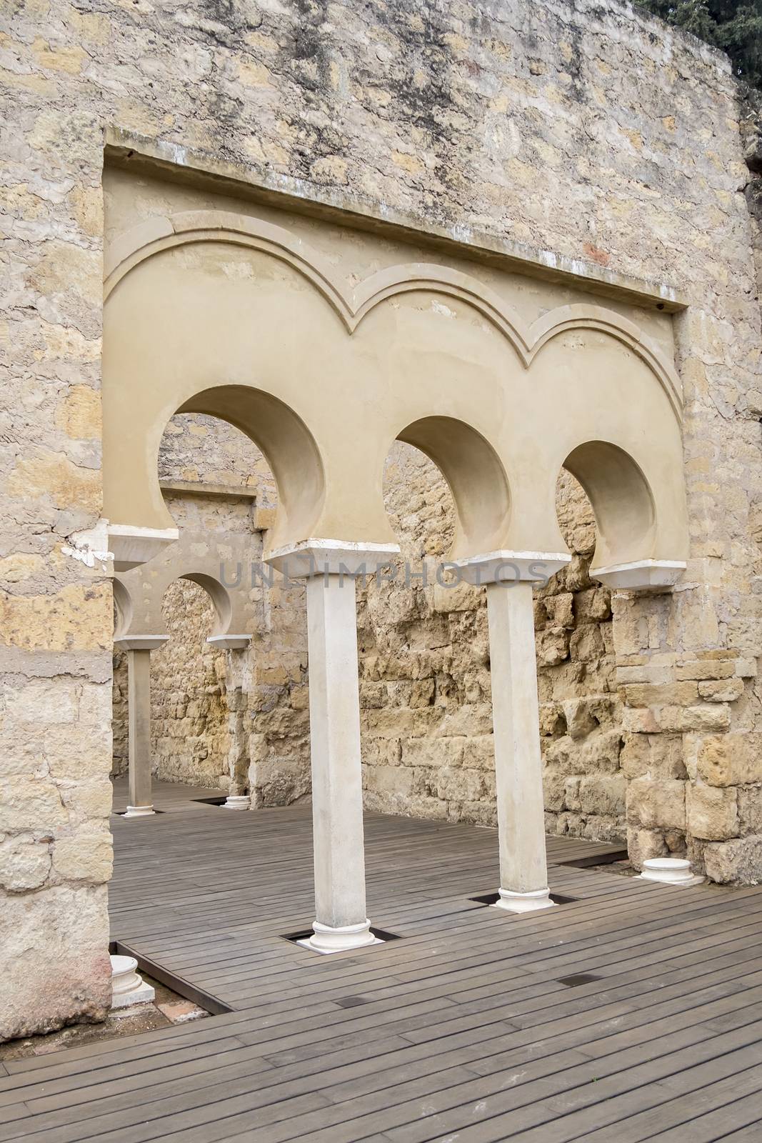 Ancient city ruins of Medina Azahara, Cordoba, Spain