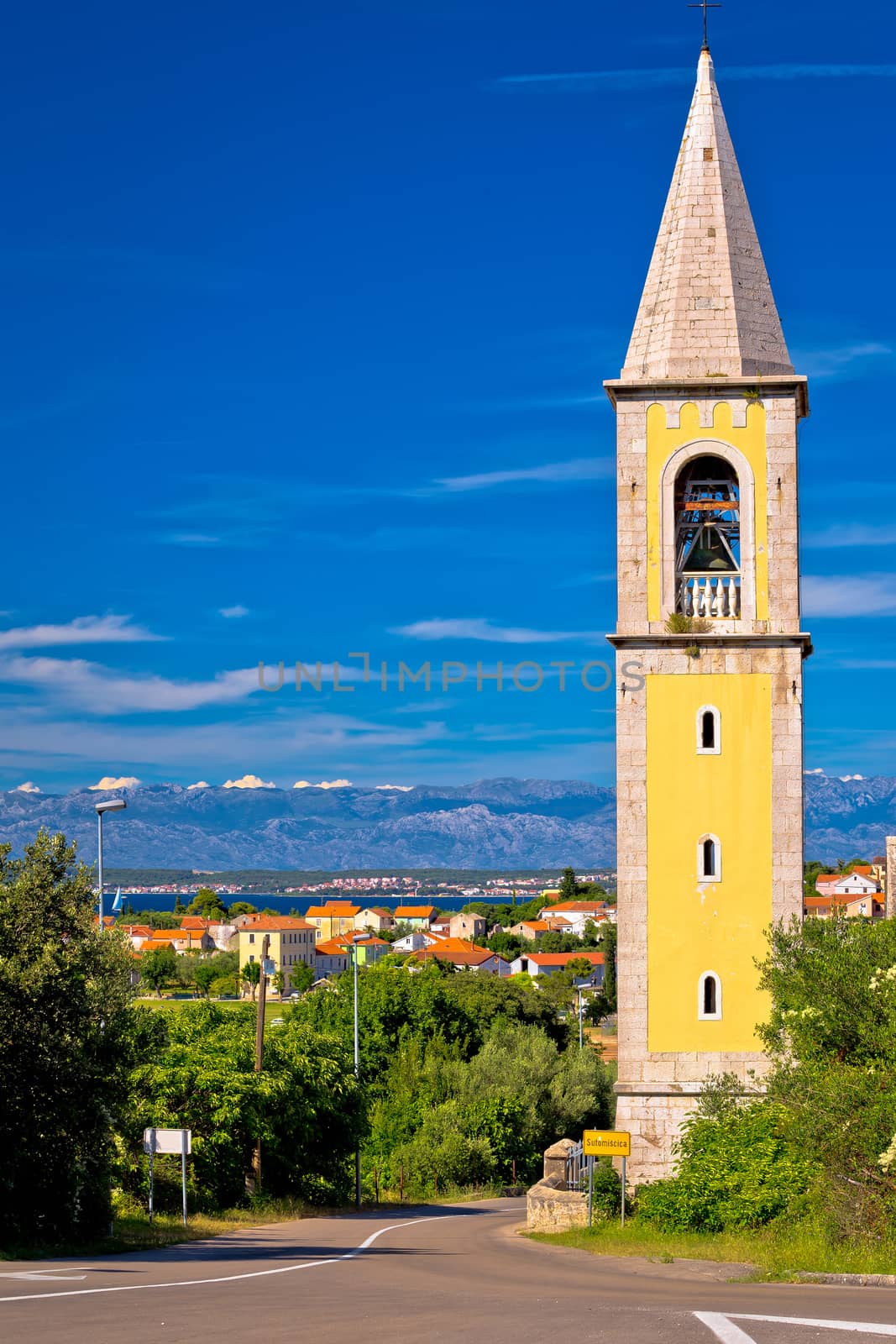 Sutomscica village and Zadar channel view by xbrchx