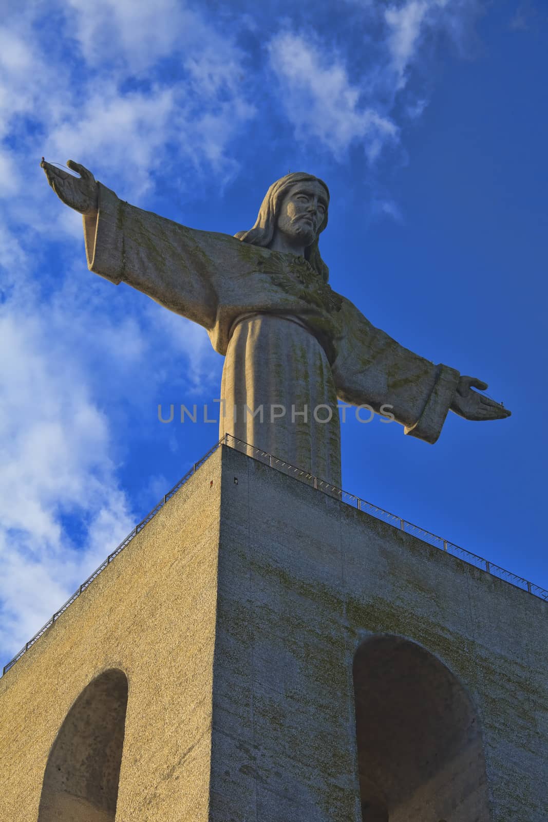 Jesus Christ monument  in Lisbon, Portugal