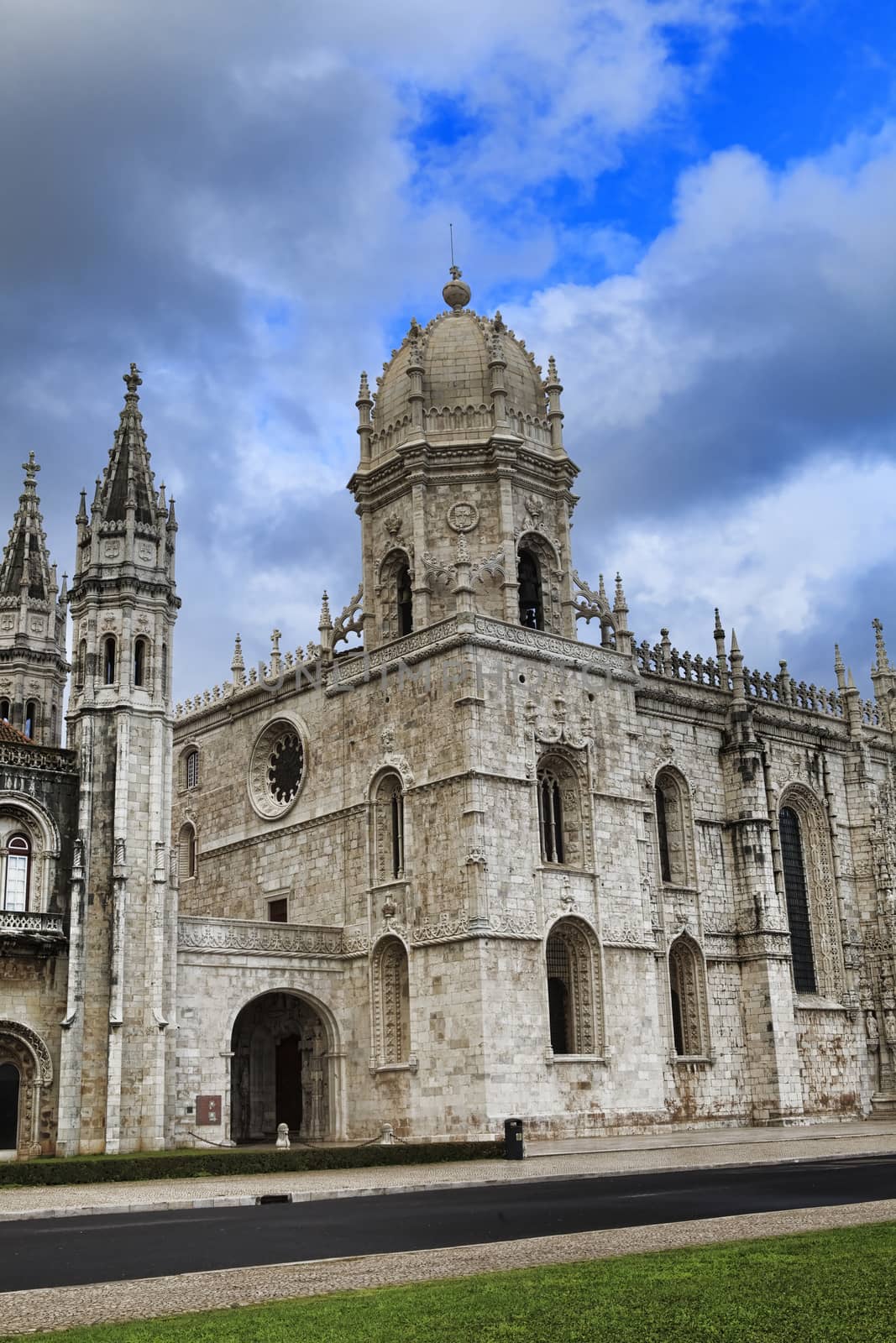 Jeronimo monastery in lisbon, portugal . unesco world heritage site