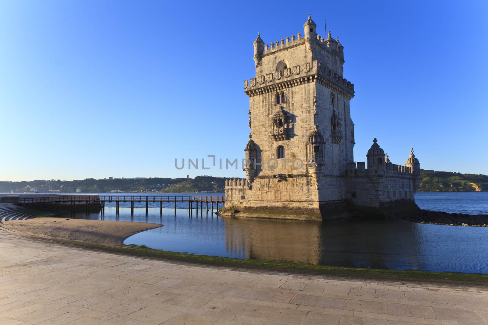 Belem Tower - Torre De Belem In Lisbon, Portugal 