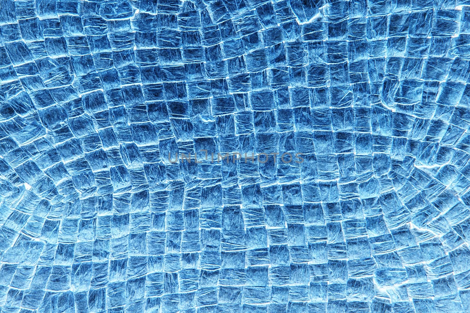 blue Straw hat texture background. Wicker texture hat