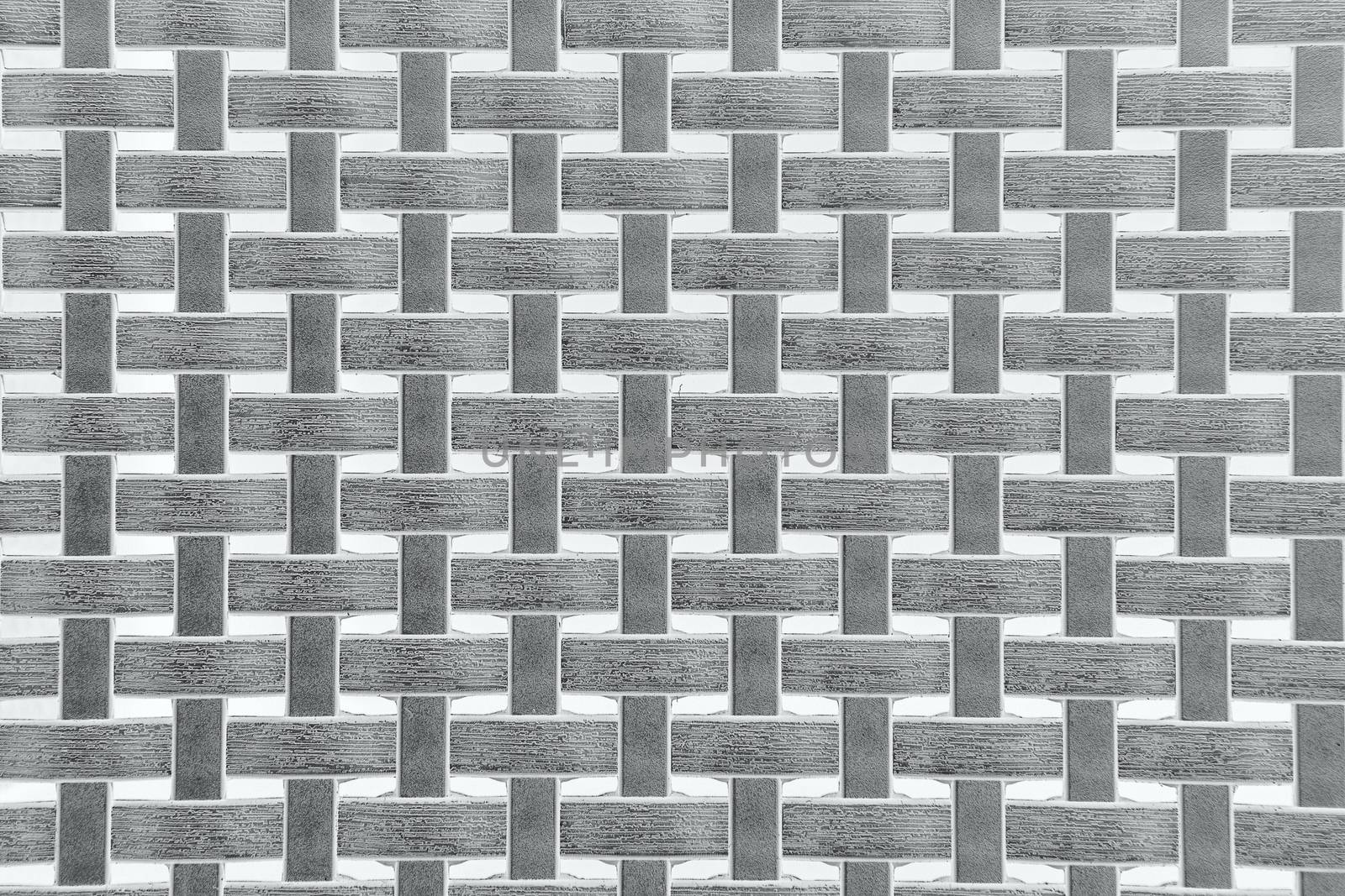 Plastic Wicker Texture, Weathered grey Background Pattern