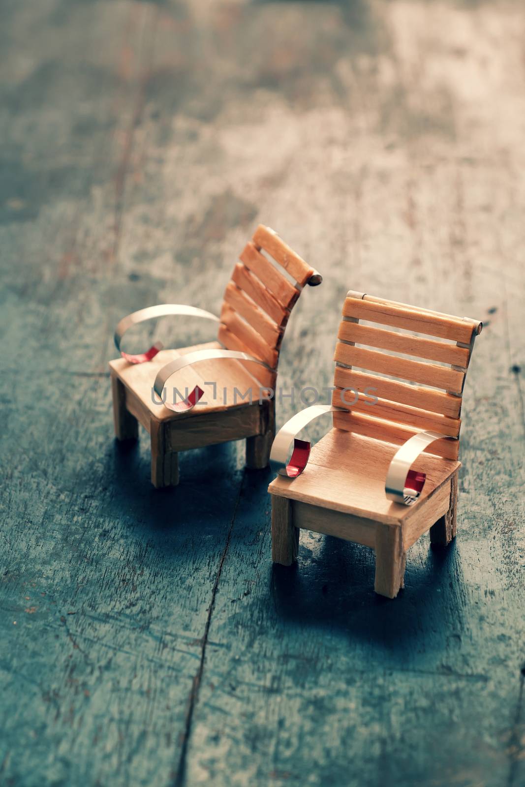 mini furniture, cute small chair by xuanhuongho