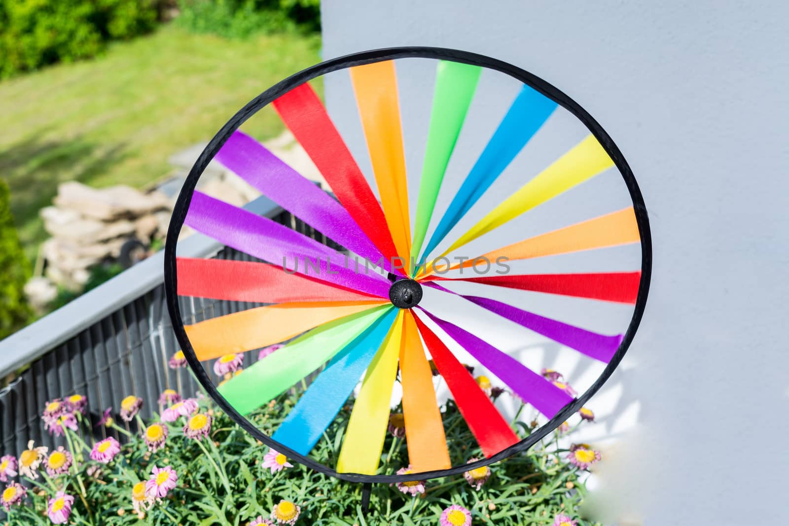 Colourful colorful pinwheel  by JFsPic