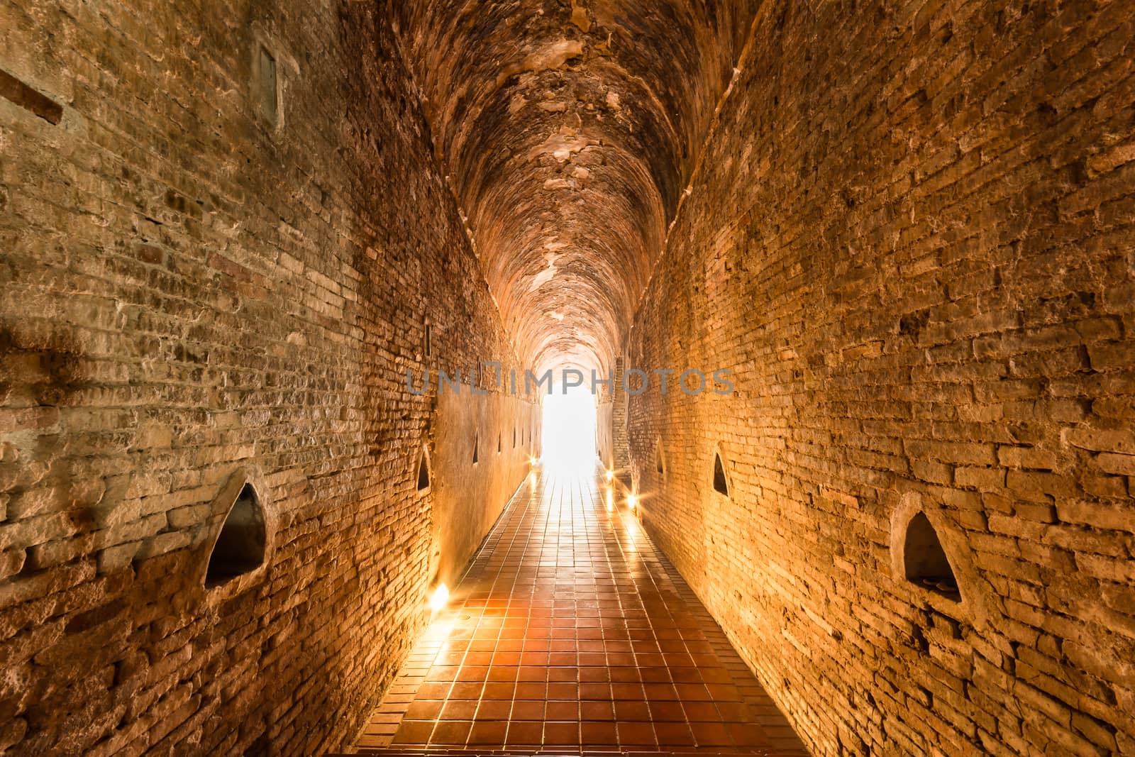 Thailand Temple, historical Buddhist temple in cave mountain