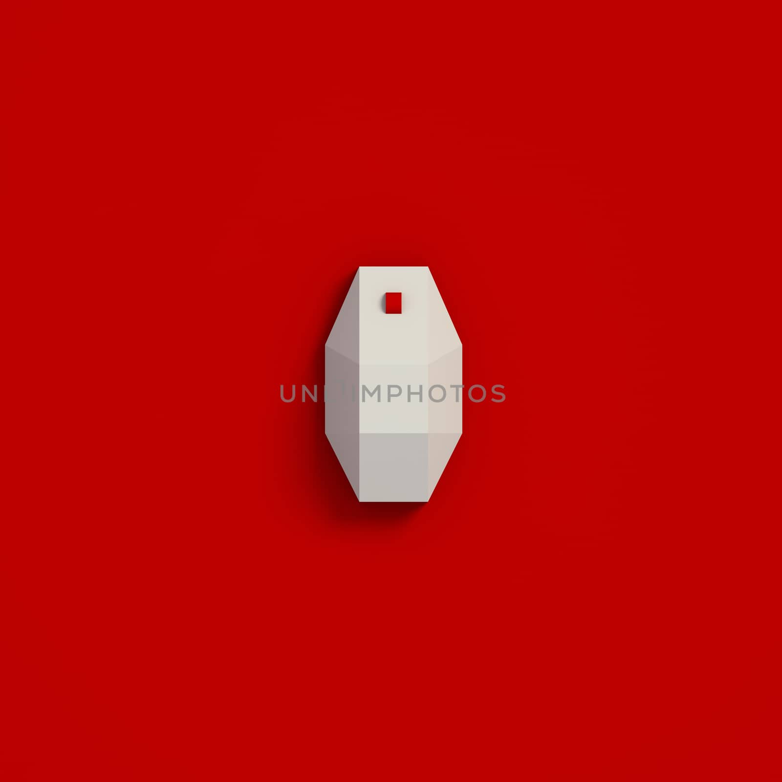 3D RENDERING OF COMPUTER MOUSE FROM TOP VIEW by PrettyTG