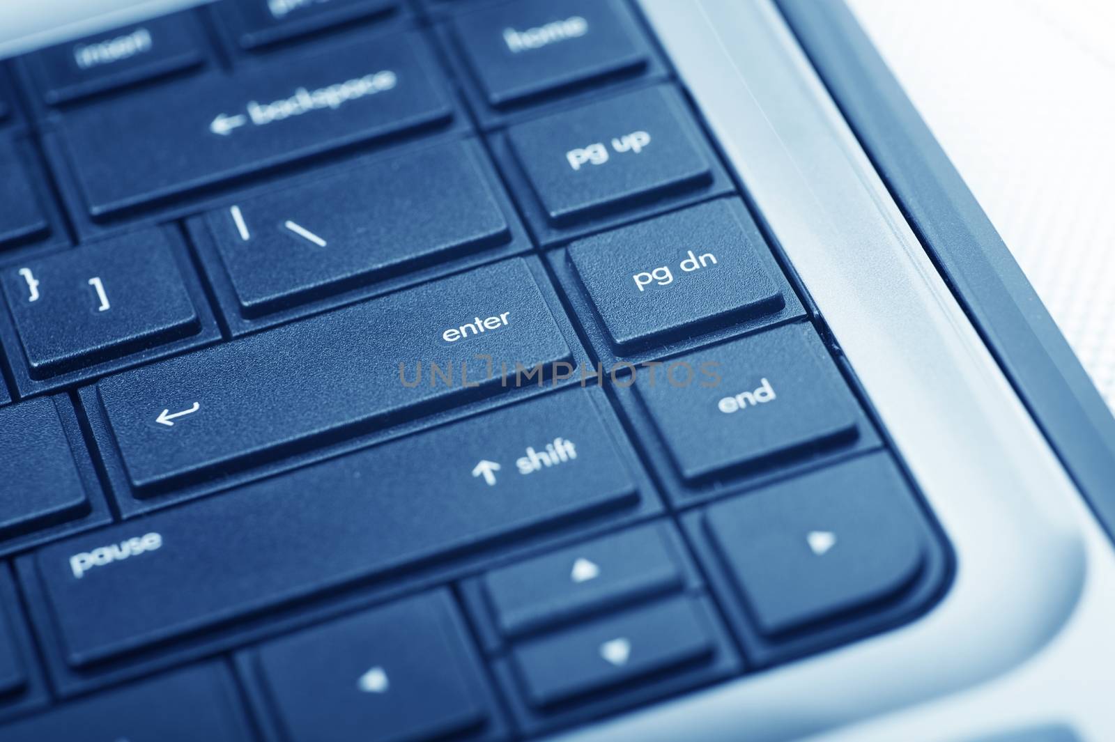 Modern Low Profile Laptop Keyboard (PC) Technology Photo Collection.