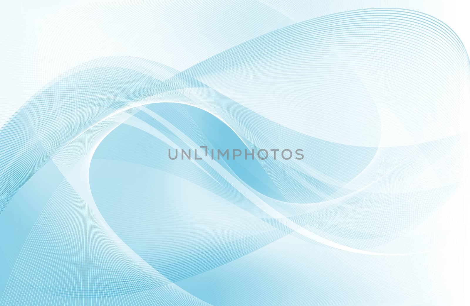 Light Blue Abstract Wavy Background Design