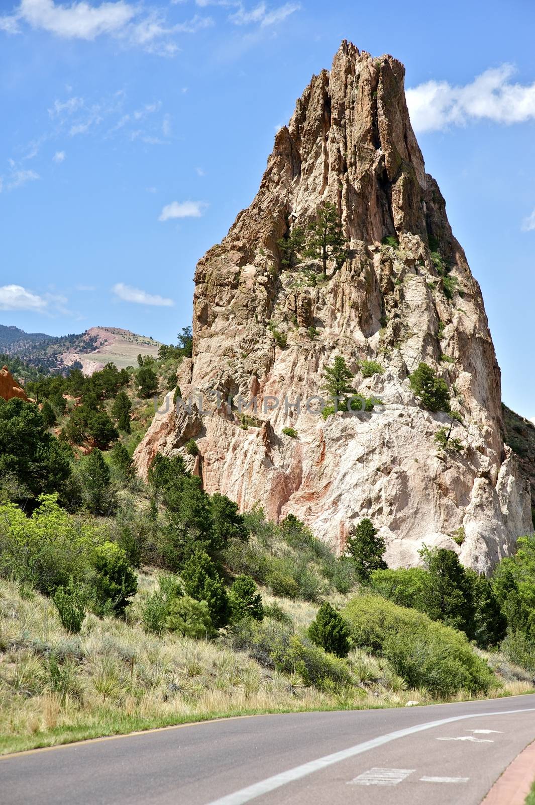 Garden of the Gods is a Public Park Located in Colorado Springs, Colorado, USA.