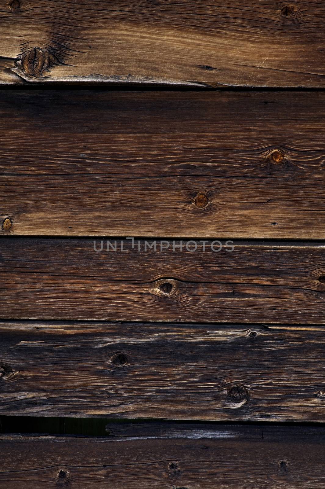 Dark Brown Wood Texture. Dark Old Wood Planks Background