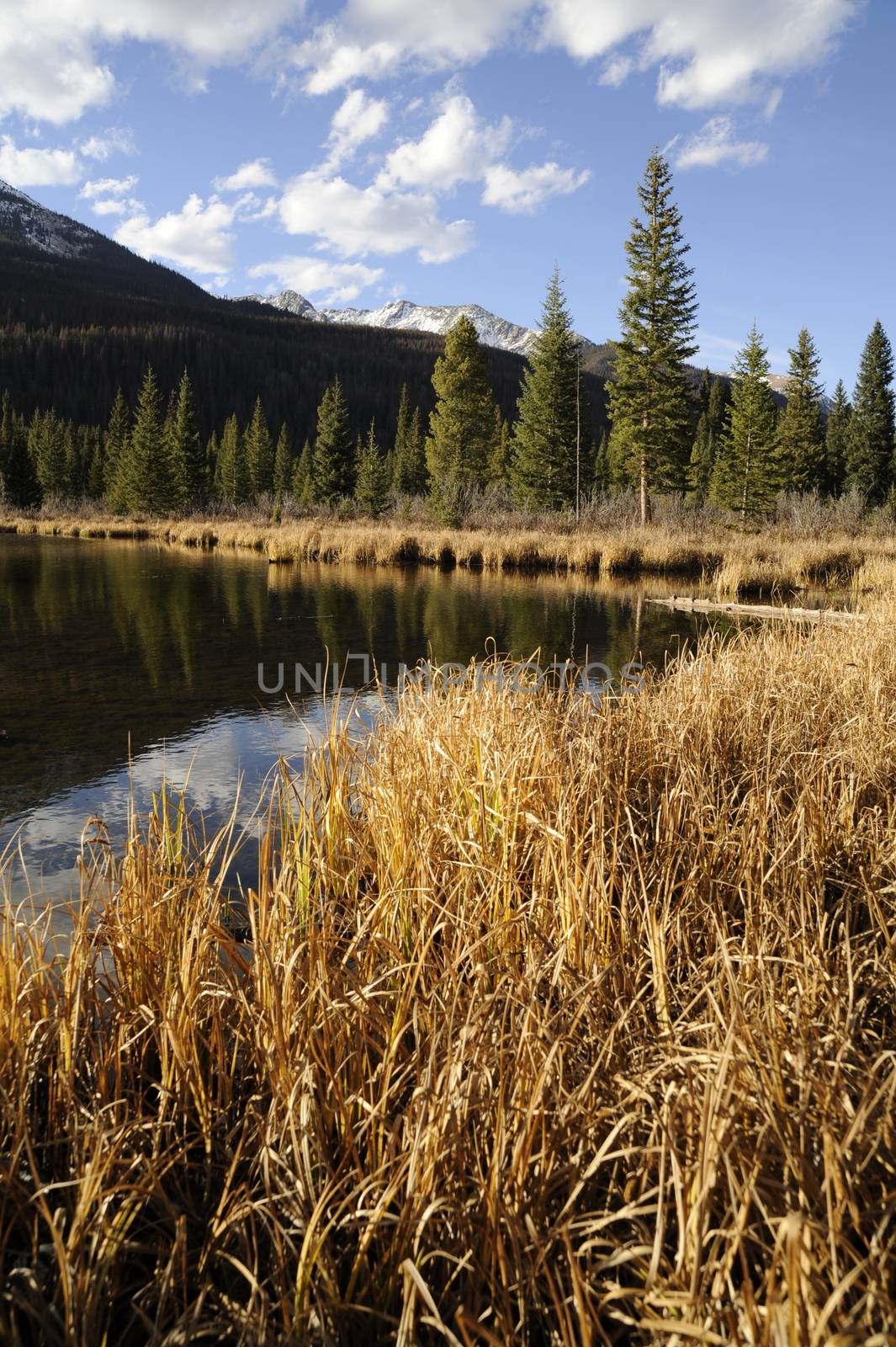 Rocky Mountains National Park Colorado. Mountain Lake.