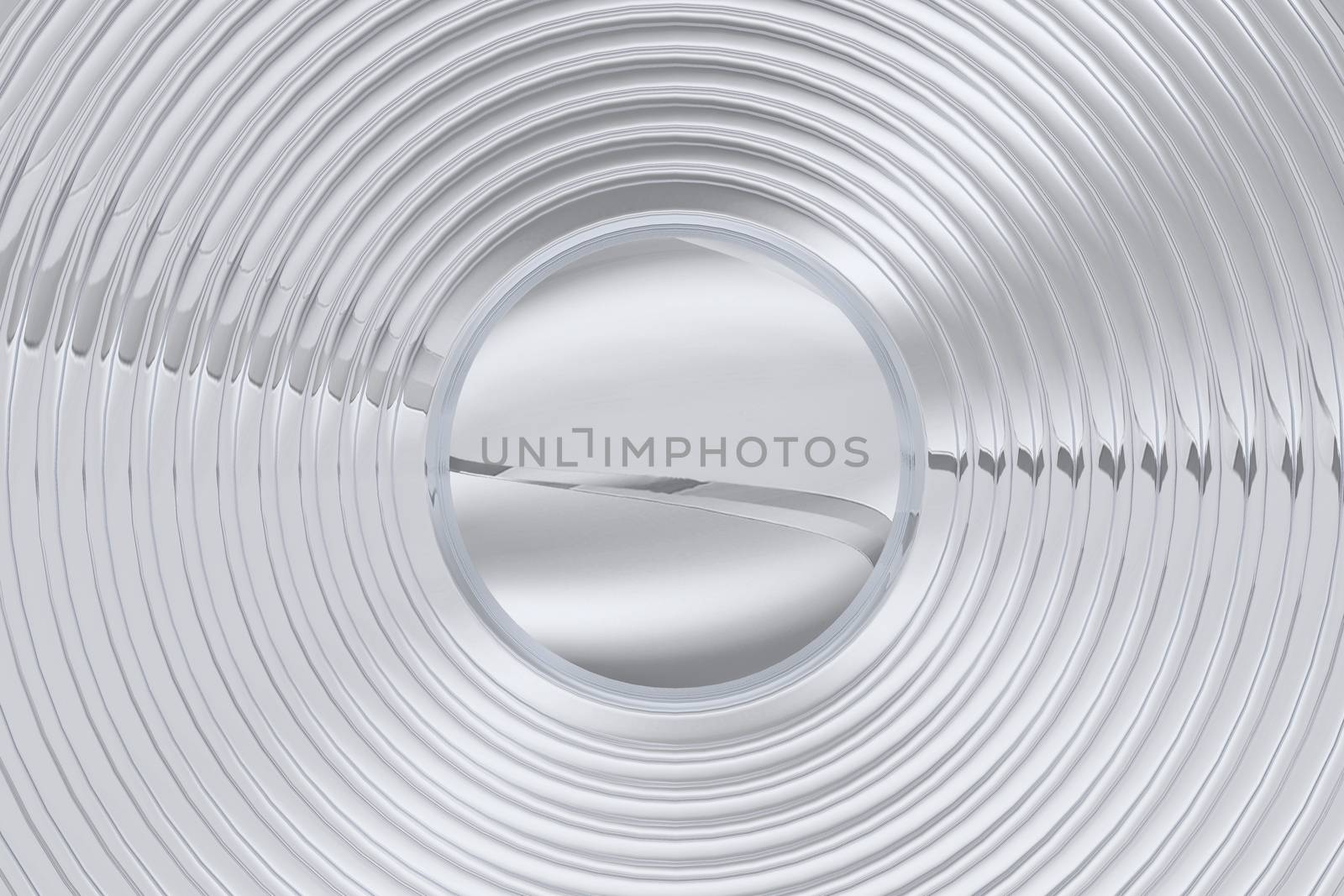 Silver-Chromed Speaker Membrane Background