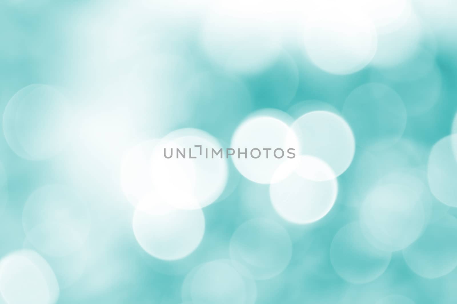 Baby Blue Background. Baby Blue Light Bokeh Background.