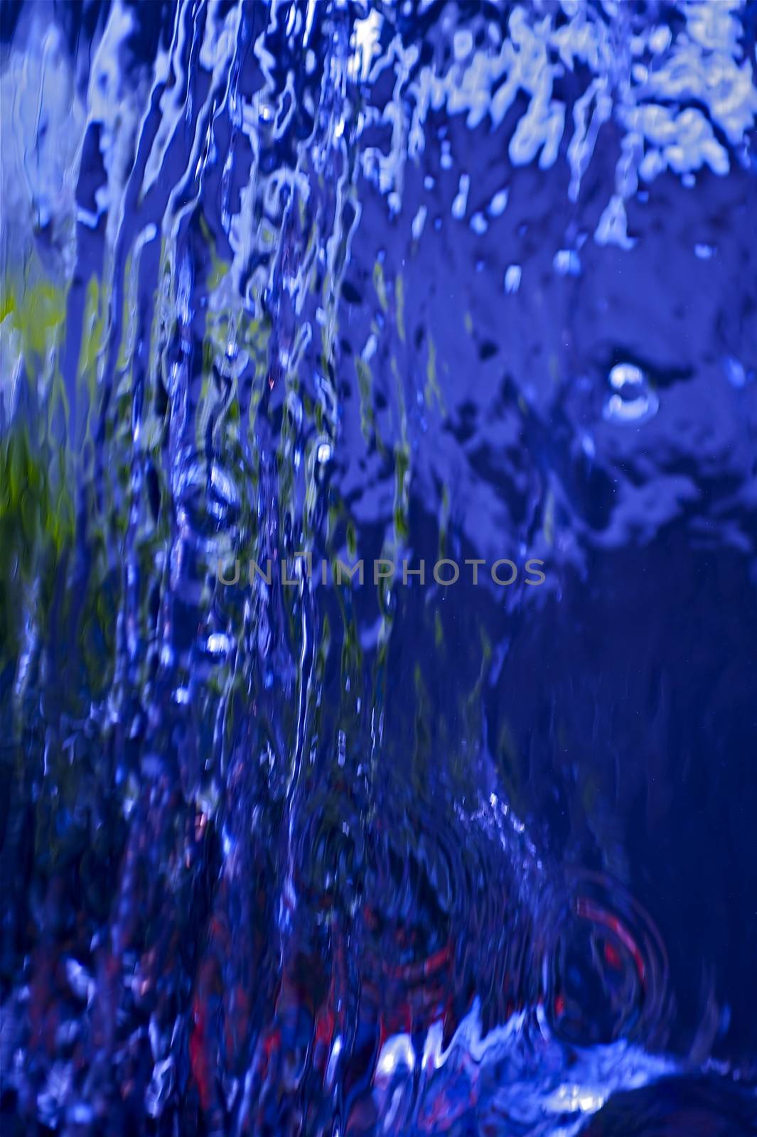 Blue Water Vertical Background. Blue Waterfall. Backgrounds   and Textures Collection.