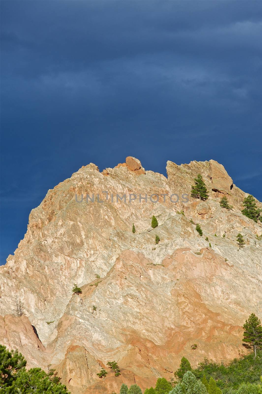 Garden of the Gods Visitor and Nature Center is Located Near the Park Entrance and Offers Free Nature Presentations Daily. Colorado Springs, Colorado, North America.