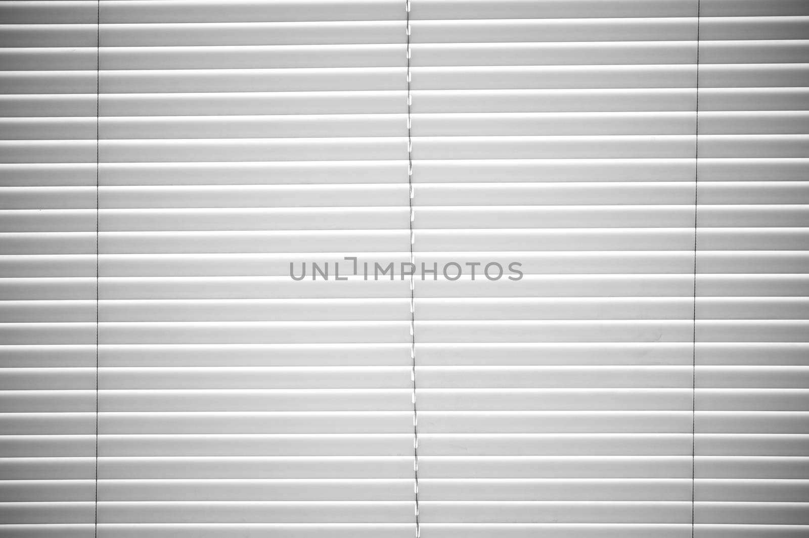 White Plastic Horizontal Window Blinds Background