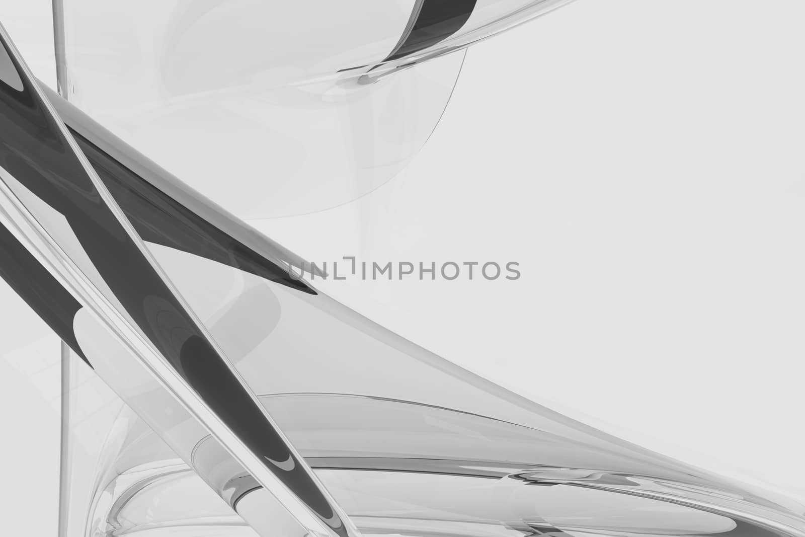 Gray 3D Abstract Background Illustration. 3D Rendered Elegant Gray Background