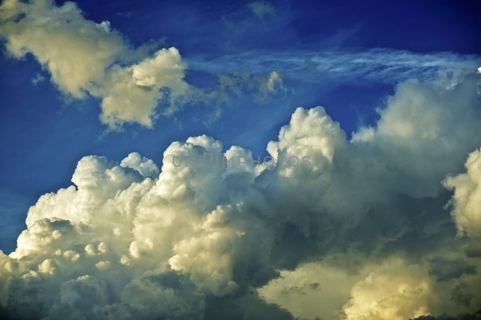 Storm Clouds Horizontal Photography. Stormy Landscape / Cloudscape. Weather Photo Collection.