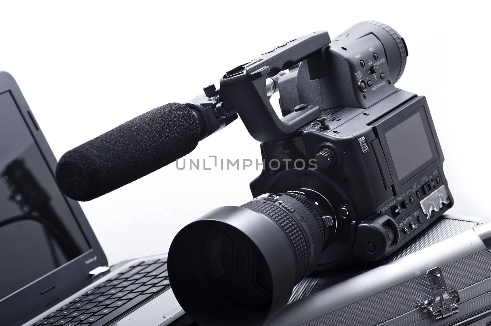 Camera with Microphone by welcomia