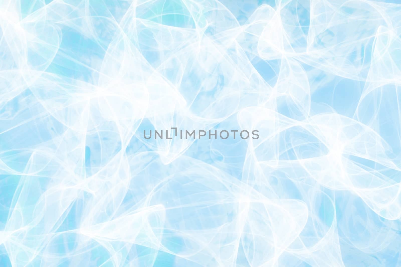 Abstract White Mist on Light Blue Background. Abstract Misty Background.