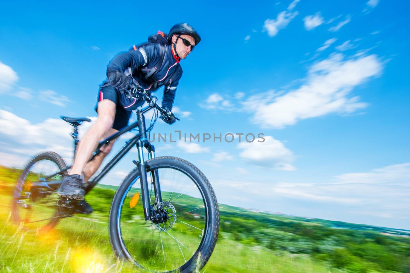 Mountain Bike Rider by welcomia