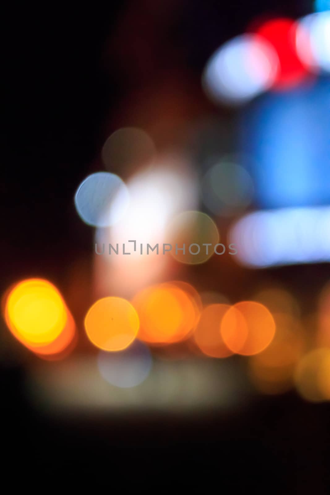 night city abstract blur by Pellinni
