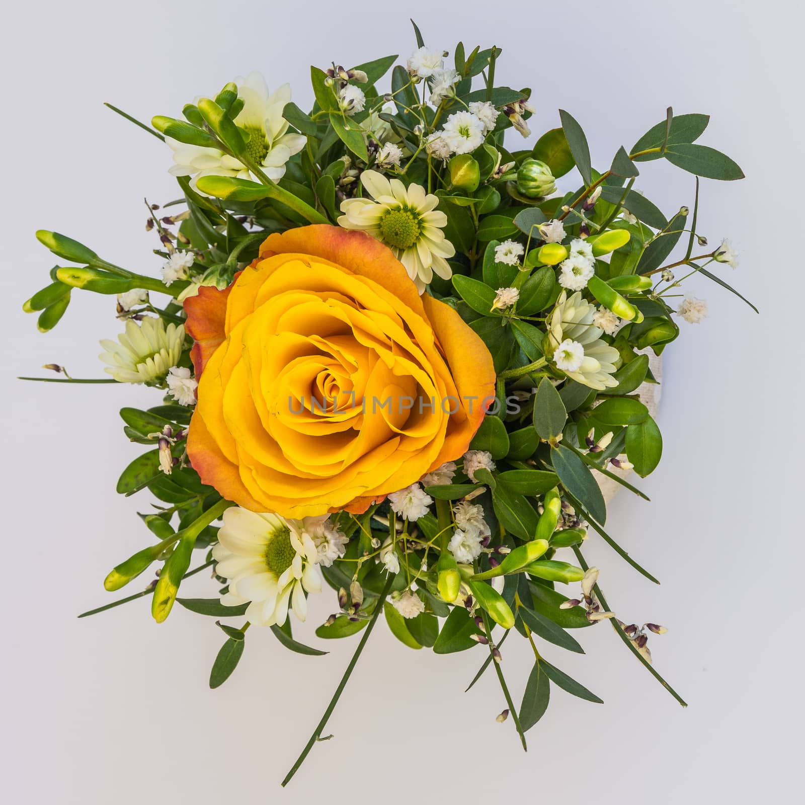 Beautiful floral decorations for the anniversary jubilee.