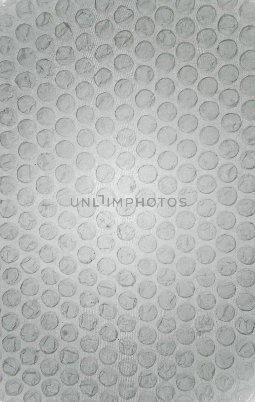 Blank white bubble paper texture