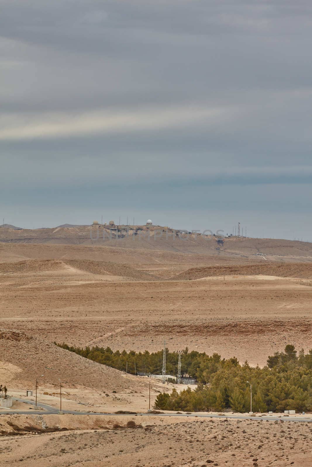 Maktesh Ramon place in the Negev desert, Israel