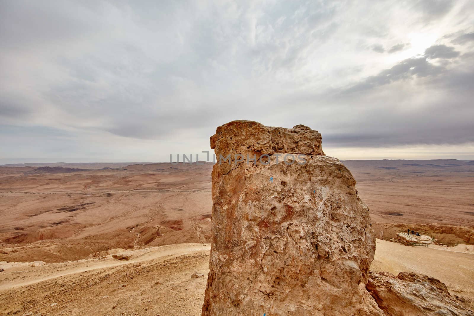 Maktesh Ramon place in the Negev desert, Israel