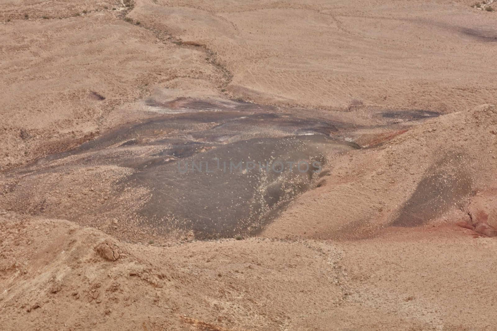 Maktesh Ramon place in the Negev desert, Israel