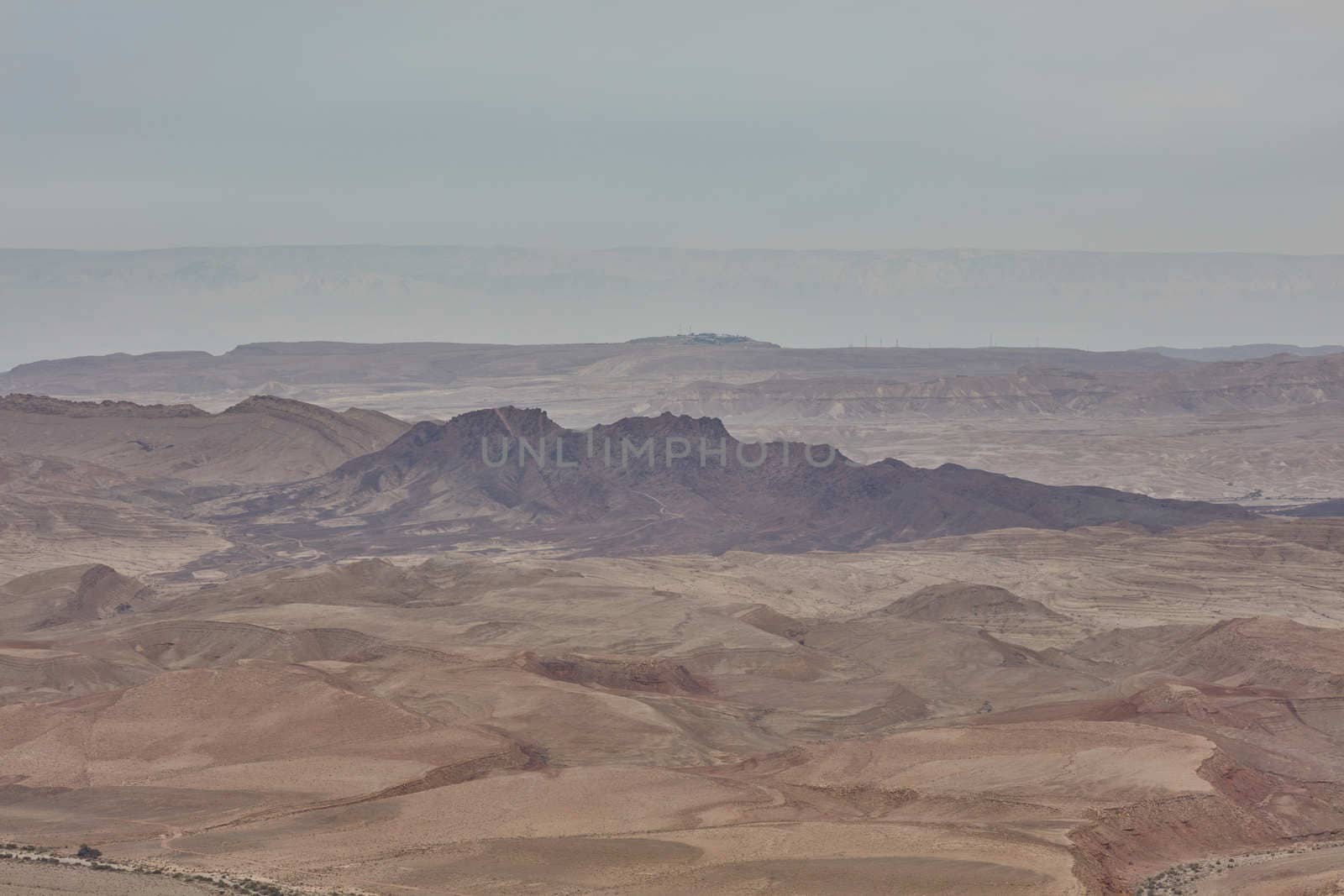 Maktesh Ramon place in the Negev desert, Israel