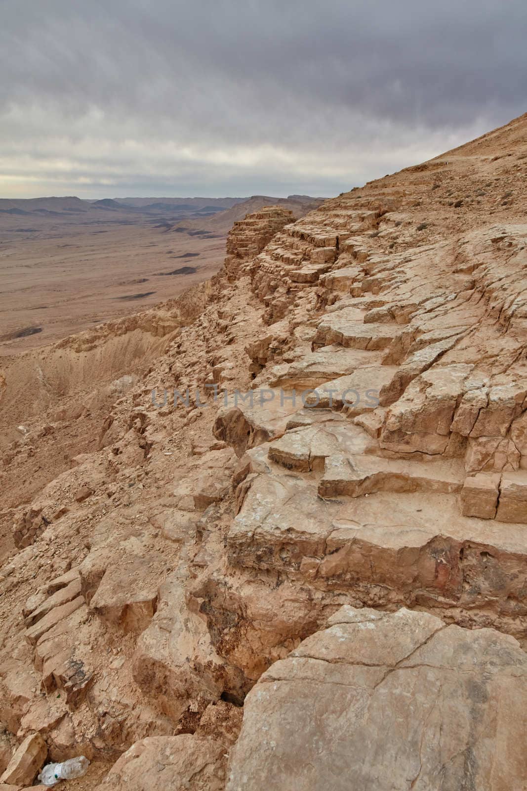 Maktesh Ramon place in the Negev desert, Israel