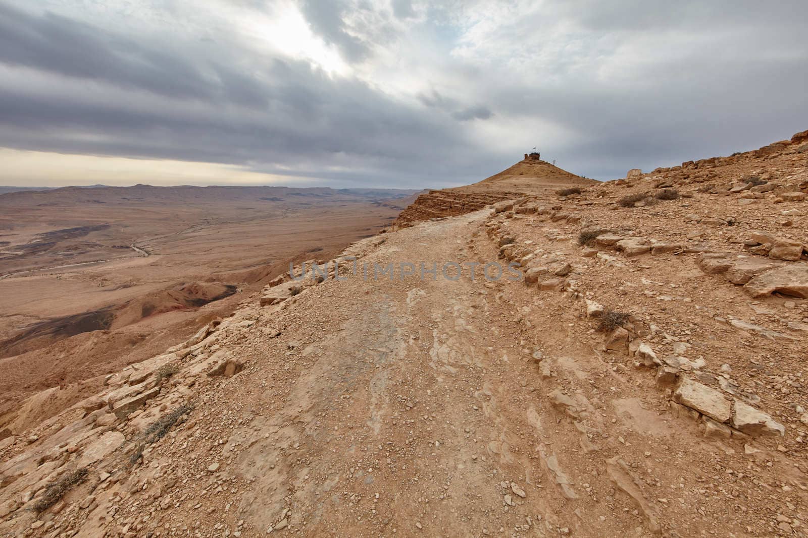 Maktesh Ramon place in the Negev desert, Israel