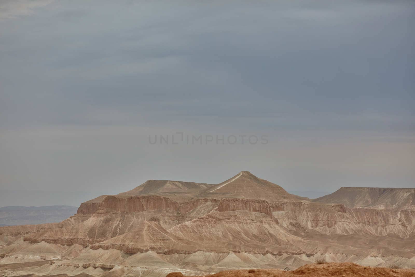 Maktesh Ramon place in the Negev desert, Israel