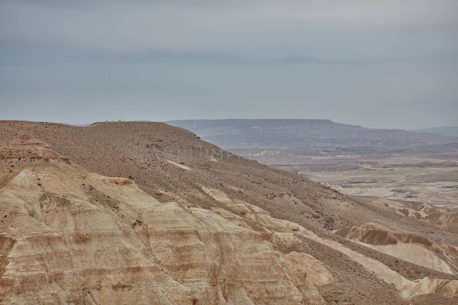 Maktesh Ramon place in the Negev desert, Israel