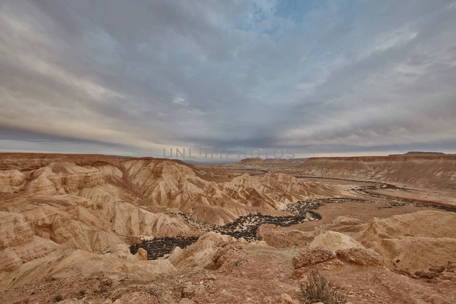 Maktesh Ramon place in the Negev desert, Israel