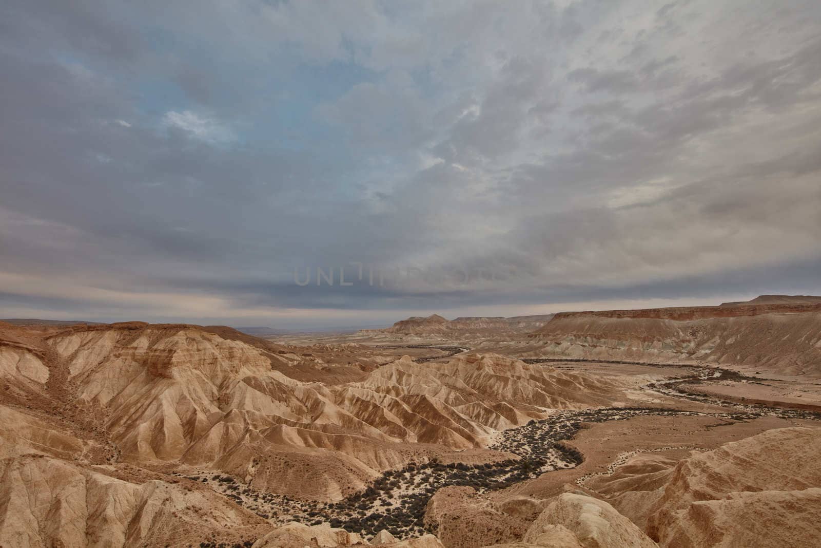 Maktesh Ramon place in the Negev desert, Israel